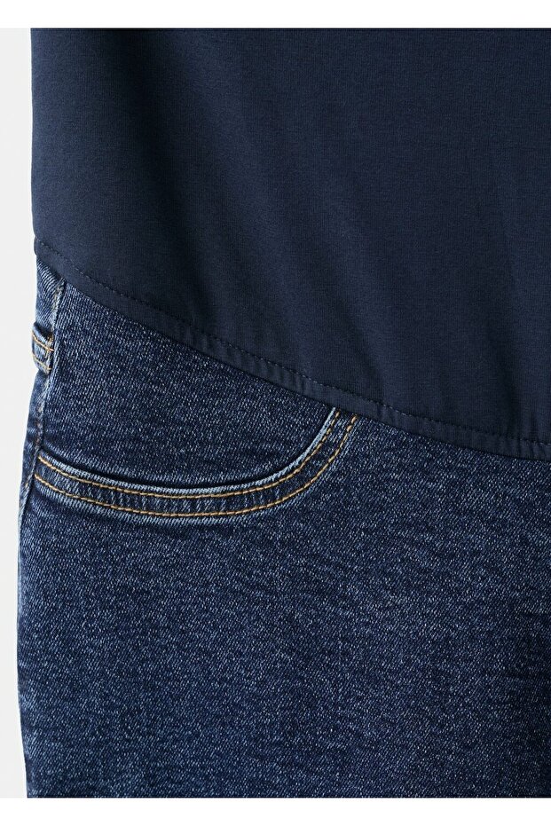 Wide leg hamile jean - 7