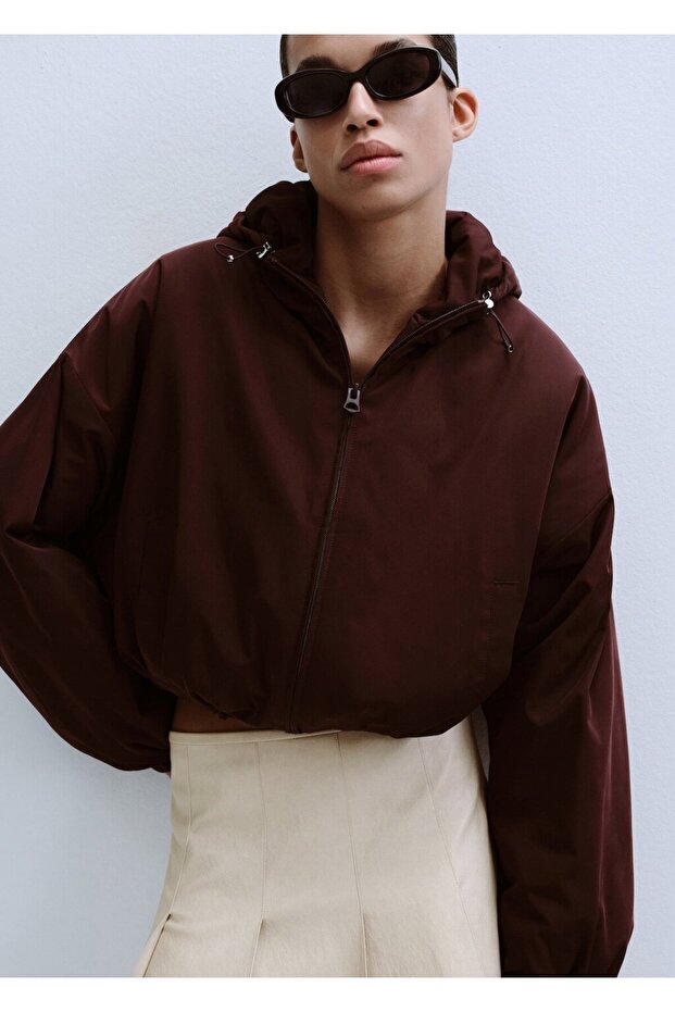 Godeli deri görünümlü etek - 1