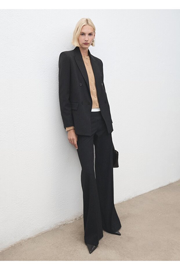 Triko düğmeli hırka - 2