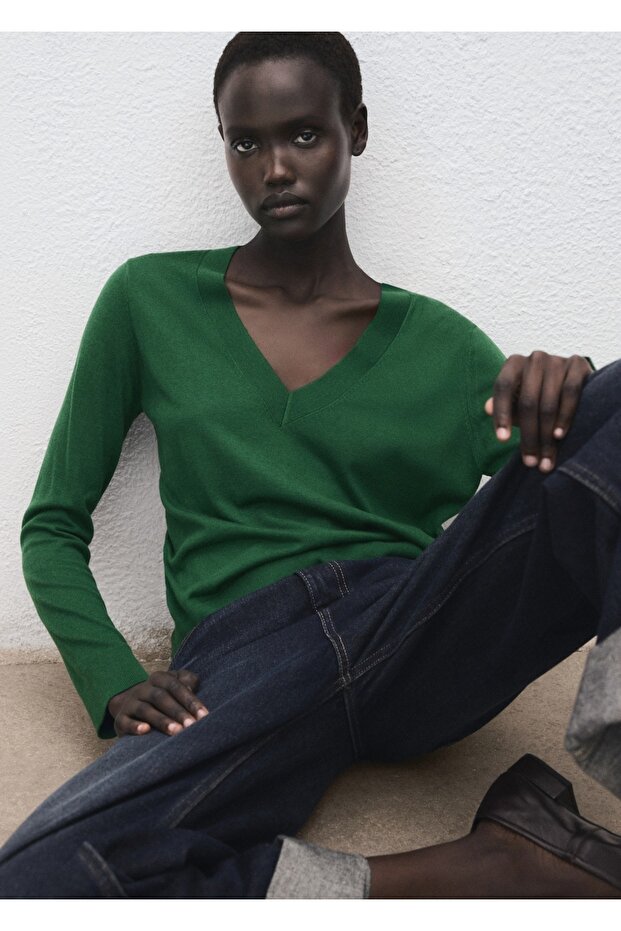 V yaka triko kazak - 7