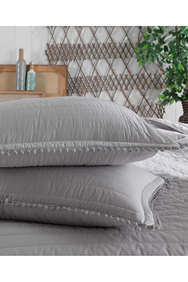 Single Bedspread Pedra v2 Gray - 2