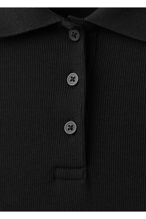 Polo yaka elbise - 8