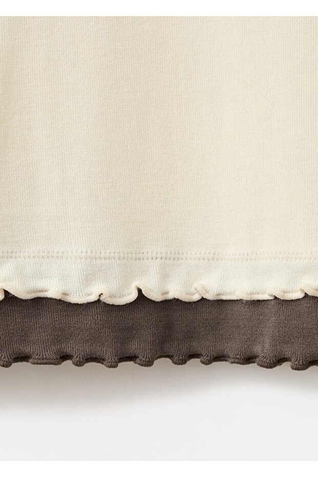 Kontrast tişört - 5