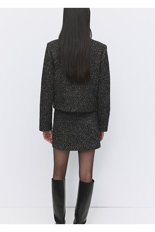 Kırçıllı pamuklu ceket - 4