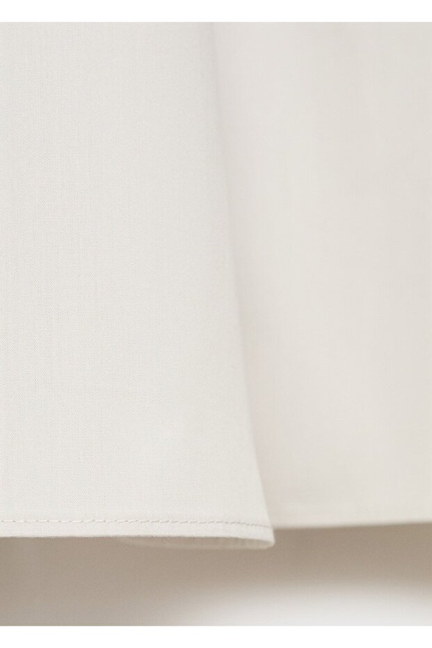 Pileli midi etek - 8