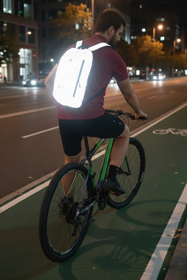 Reflective Mini Backpack | Daily Use & Hiking and Cycling Bag | 10 Liters | Unisex