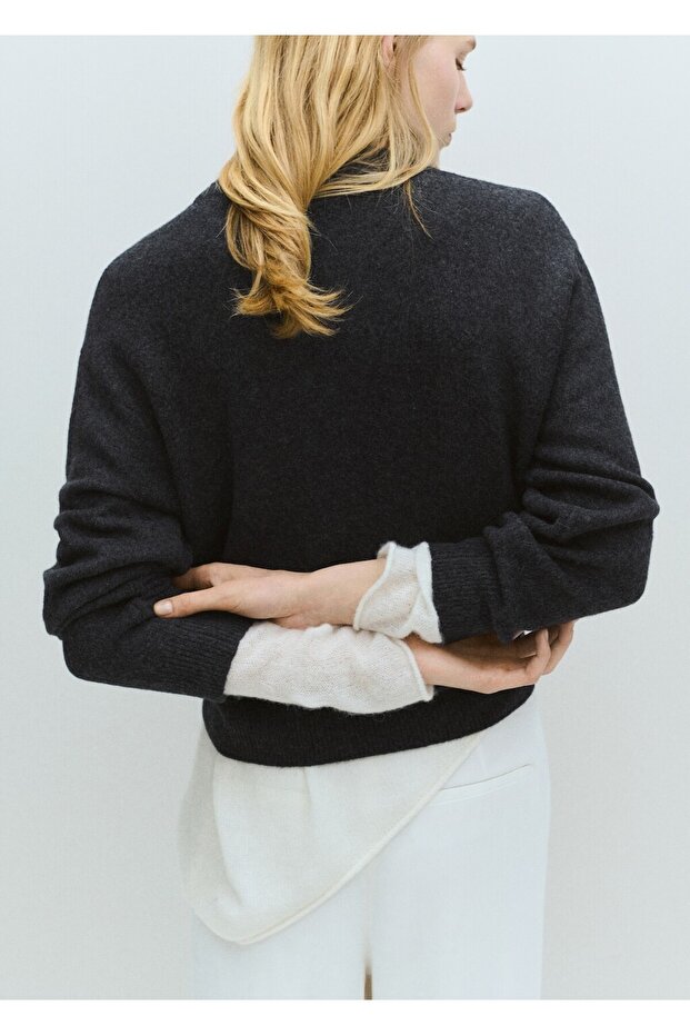 Orta kalınlıkta triko kazak - 4