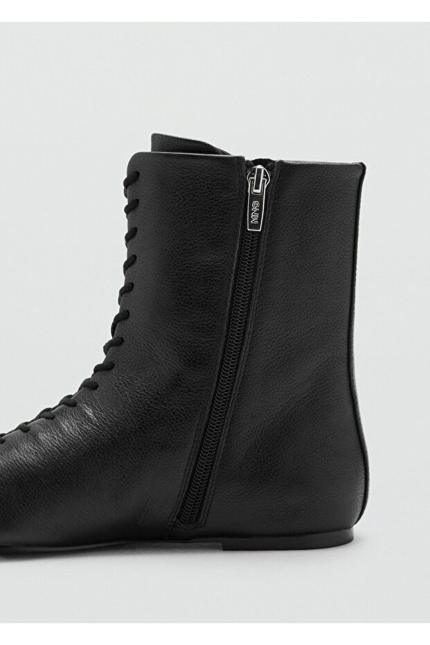 Bağcıklı deri bot - 4