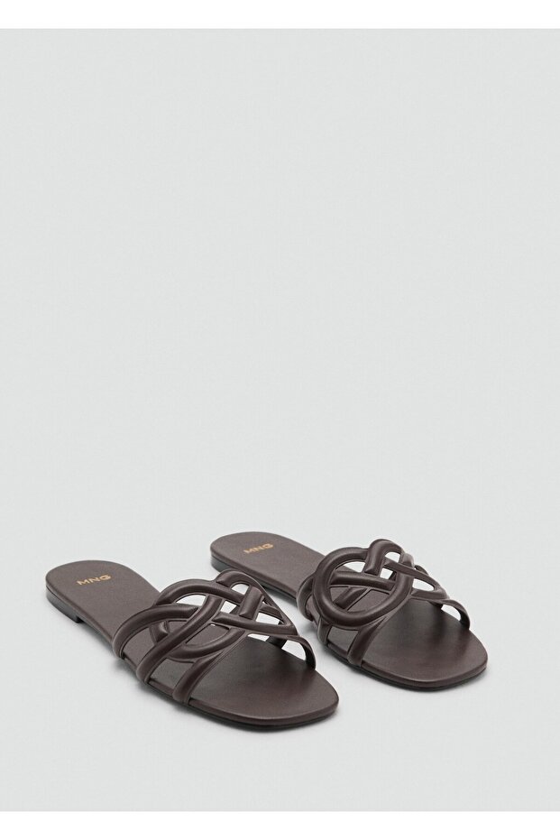 Çapraz bantlı sandalet - 1