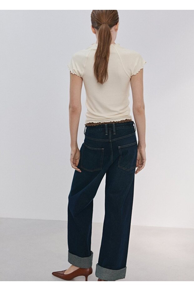 Kontrast tişört - 4