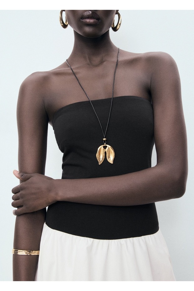 Triko balon elbise - 7