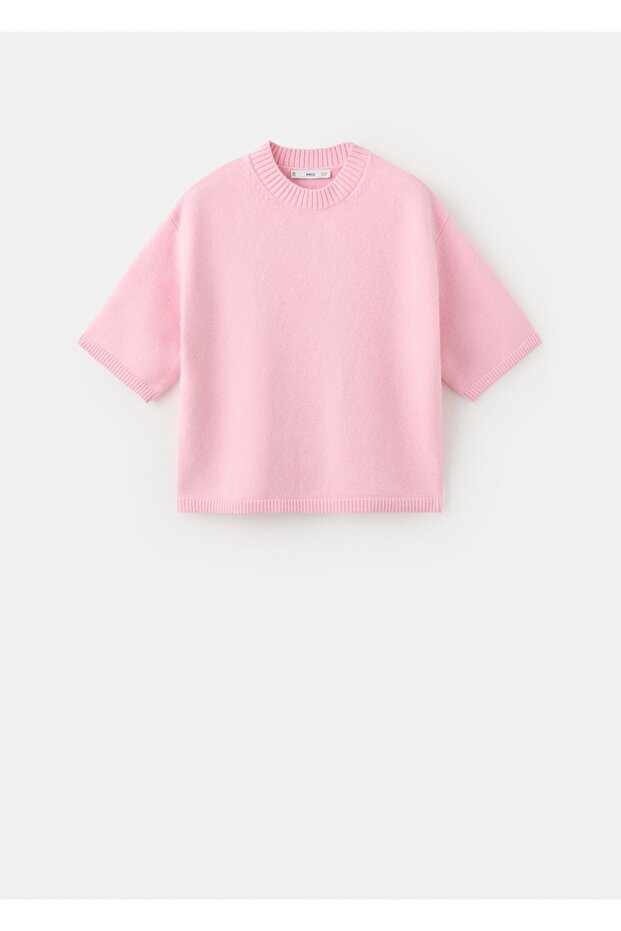 Kısa kollu triko tişört - 3