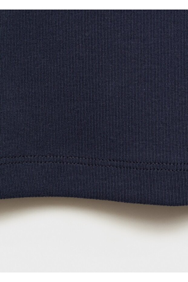 Triko cropped bluz - 5