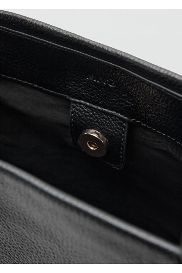 Saplı shopper çanta - 6