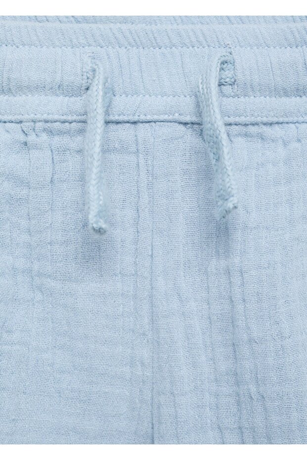 Pamuklu bermuda şort - 4