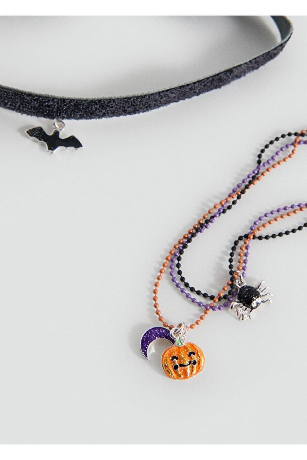 2'li Halloween kolye seti - 1