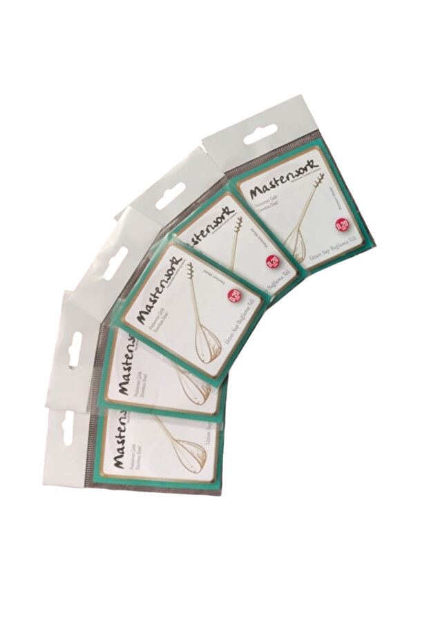 5 مجموعات من الأسلاك الفولاذية ذات المقبض الطويل - 0.20 - 3