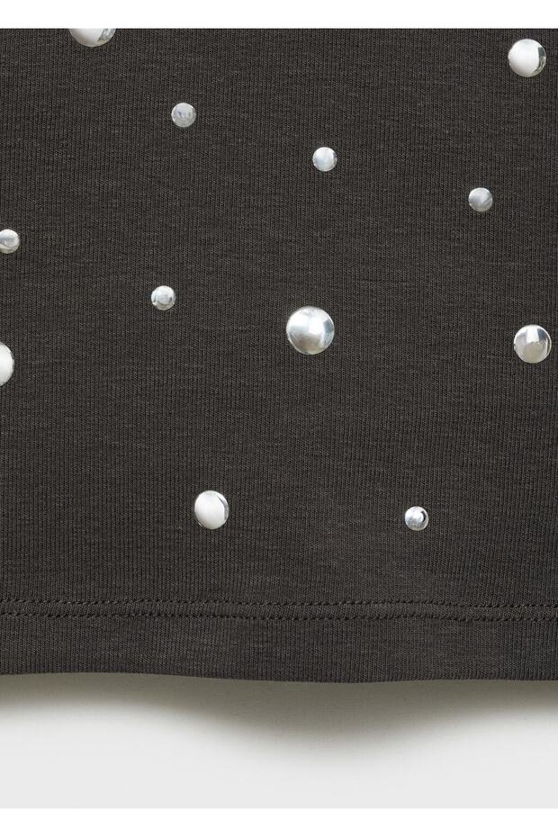 Halter üst metalik aplikler - 5