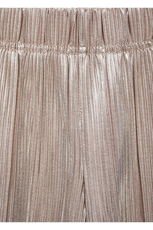 Pileli düz pantolon - 4