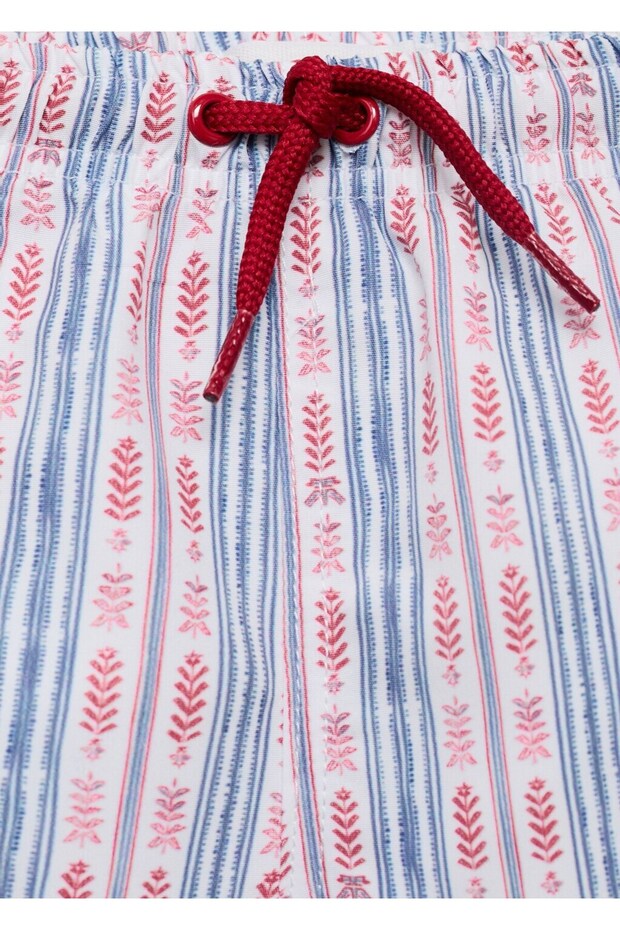 Desenli şort mayo - 4