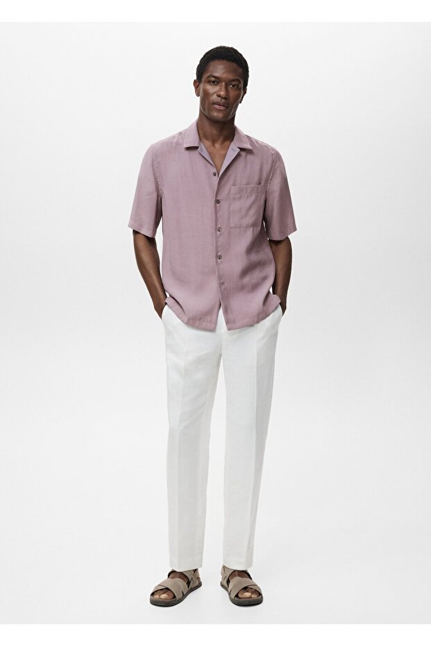 Cepli modal gömlek - 2