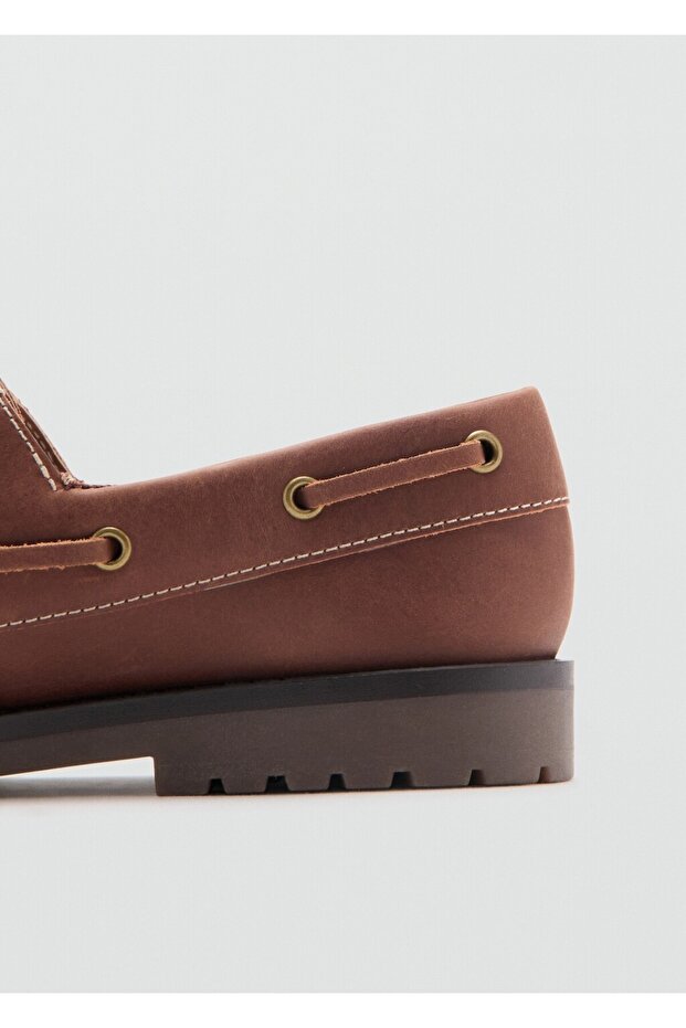 Deri tekne ayakkabısı - 4