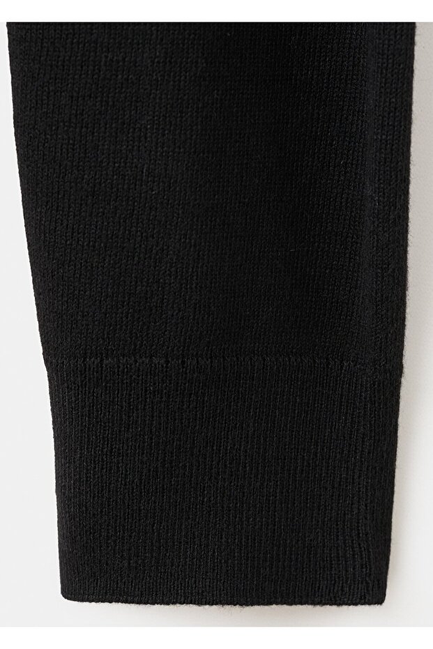 V yaka triko hırka - 5