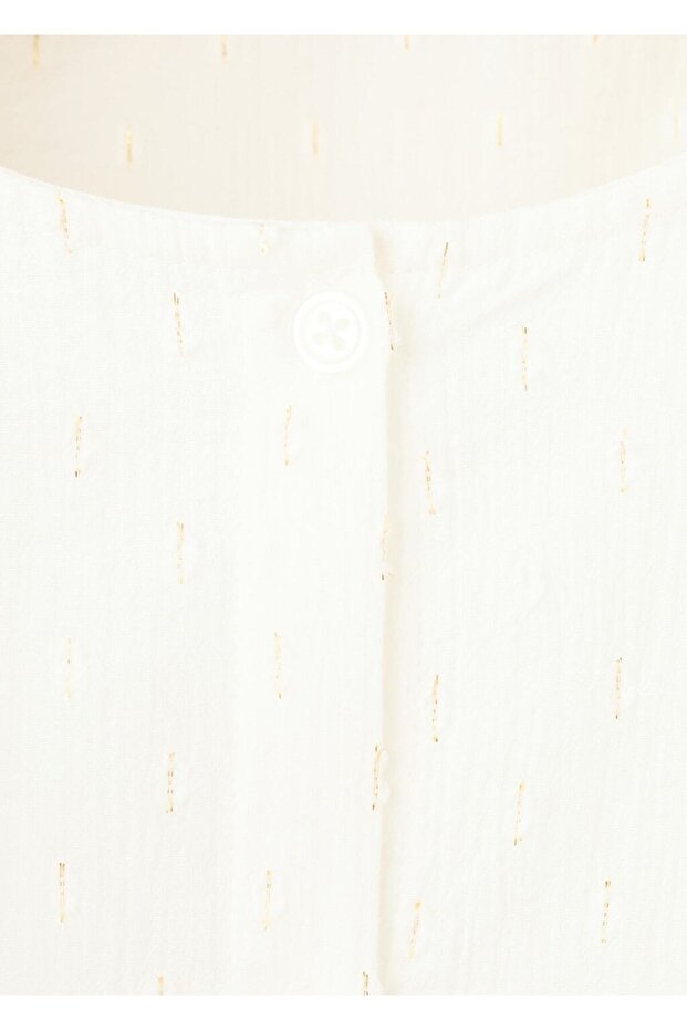 Volanlı lureks bluz - 4