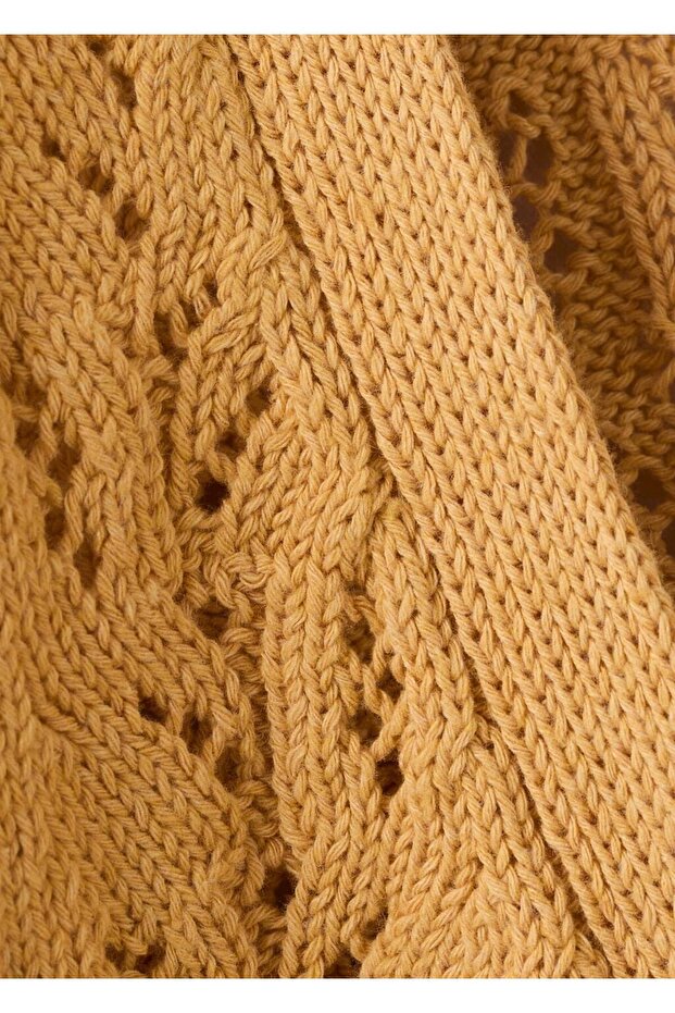 İşlemeli triko hırka - 6