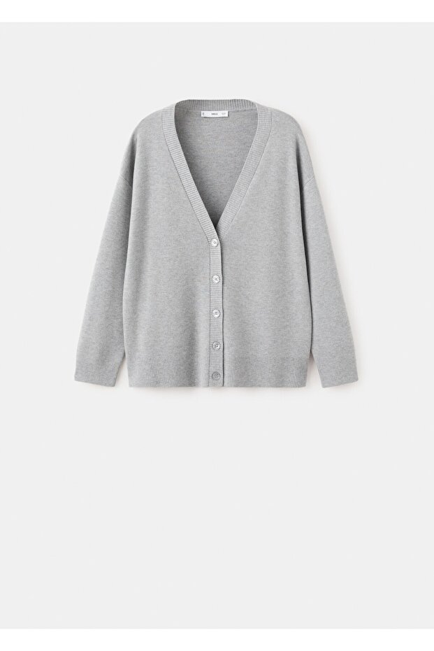 V yaka triko hırka - 3