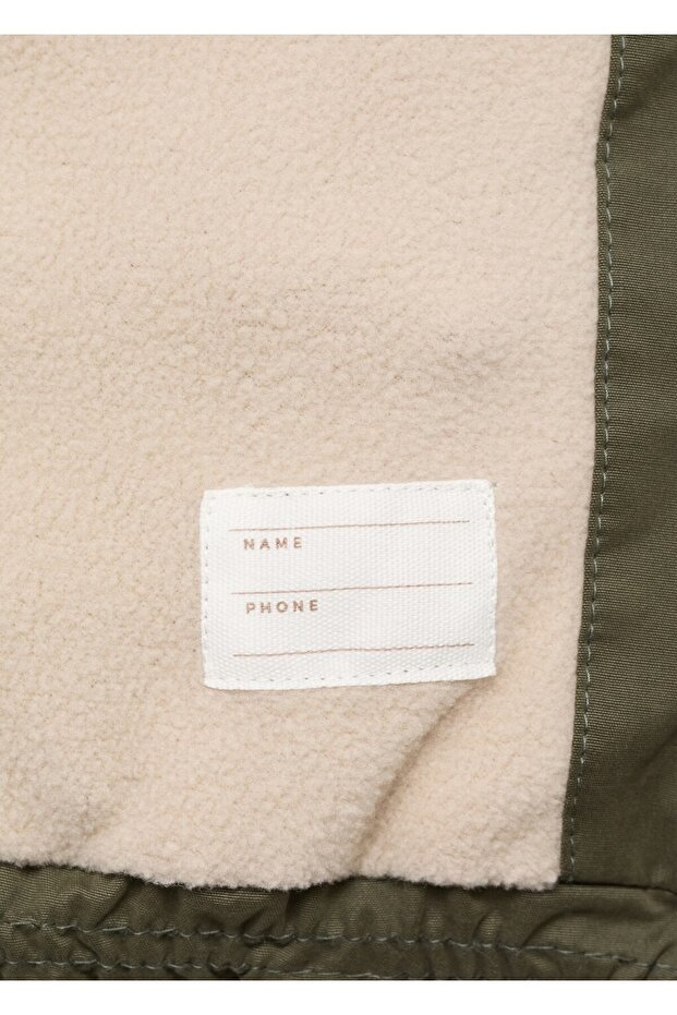 Kapüşonlu kapitone anorak - 5