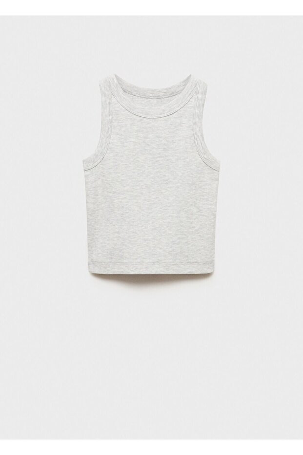 Triko cropped bluz - 3