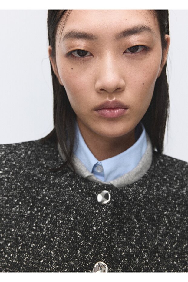 Kırçıllı pamuklu ceket - 6