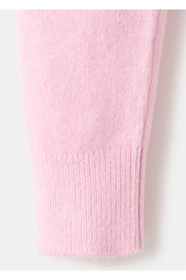 Triko düğmeli hırka - 5