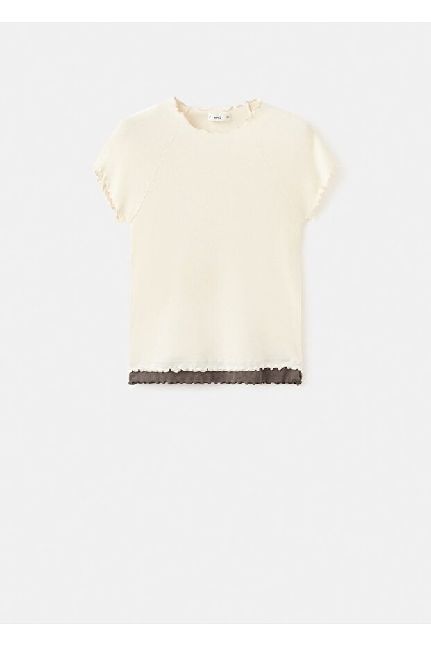 Kontrast tişört - 3