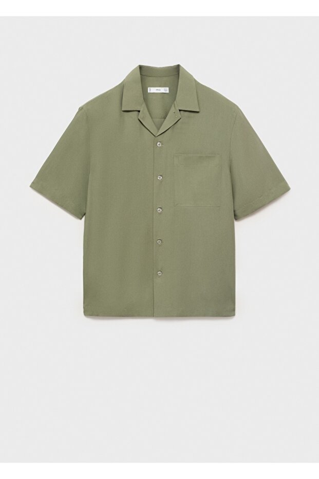 Regular kesim lyocell gömlek - 3