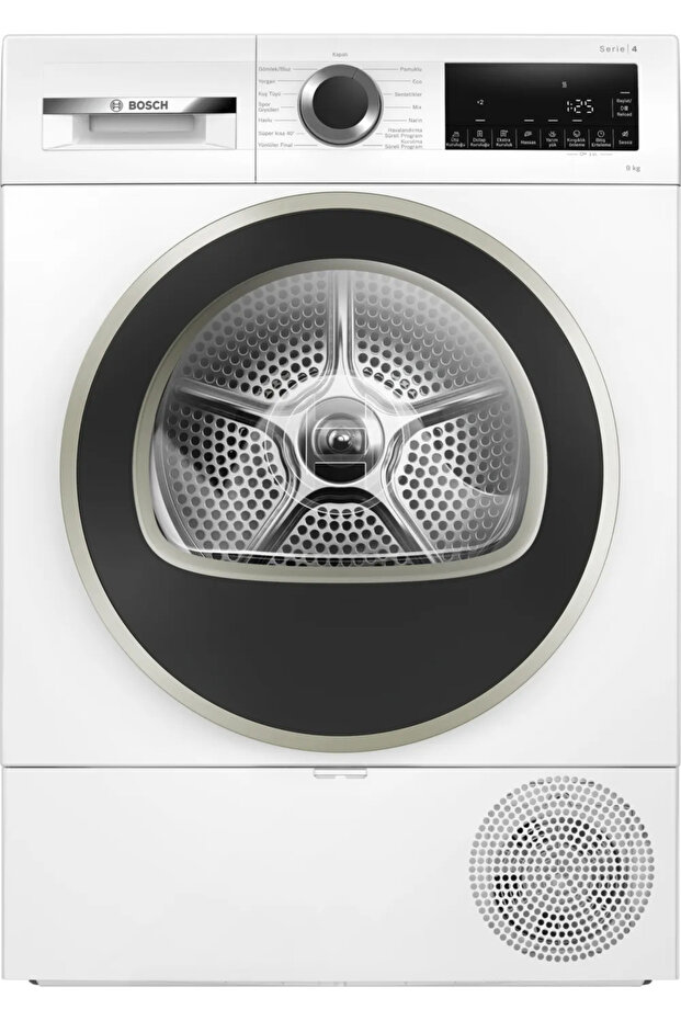 Bosch WQA24201TR 9 Kg Uyumlu Beyaz Kurutma Makinesi
