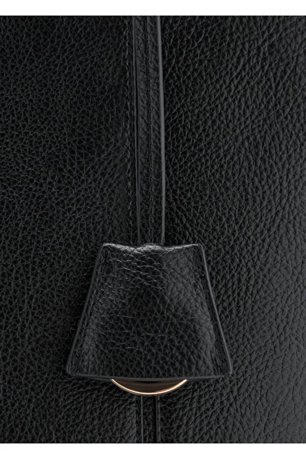 Saplı shopper çanta - 5