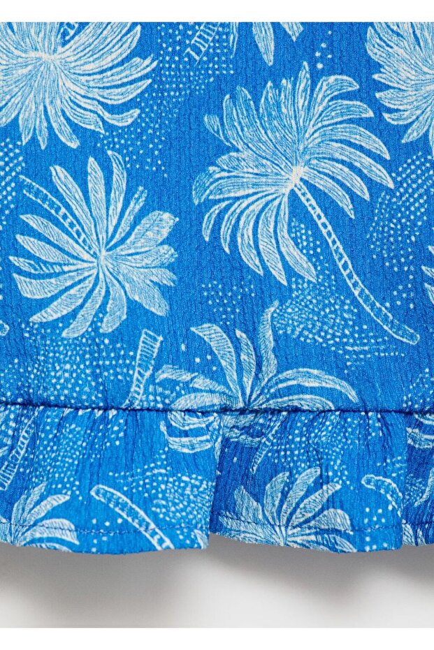 Bluse mit Volantmuster - 3