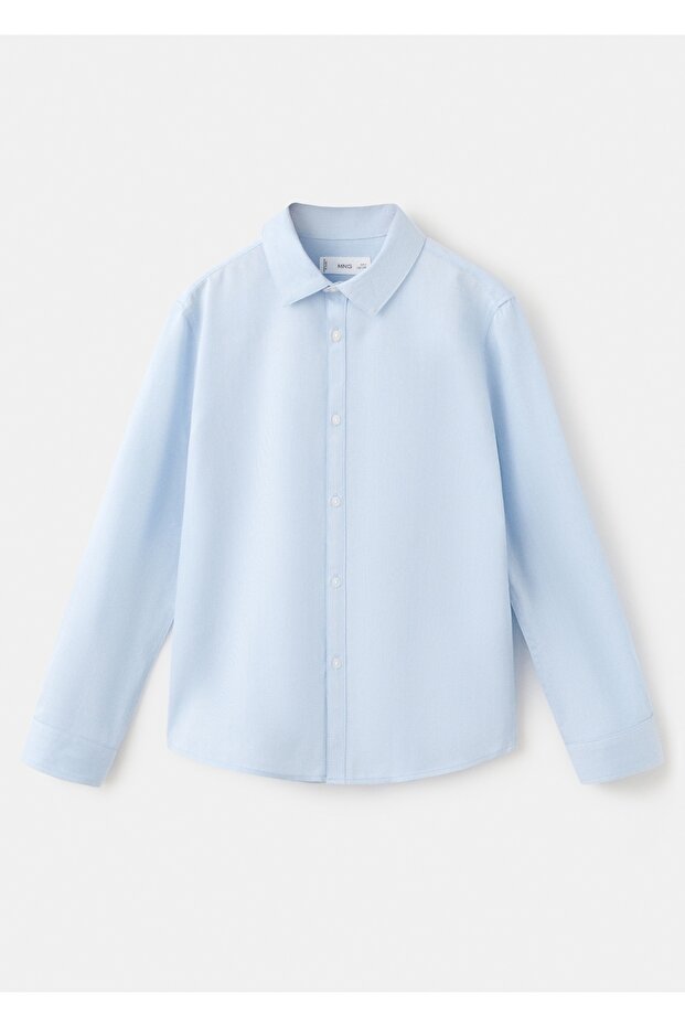 Pamuklu pike gömlek - 1