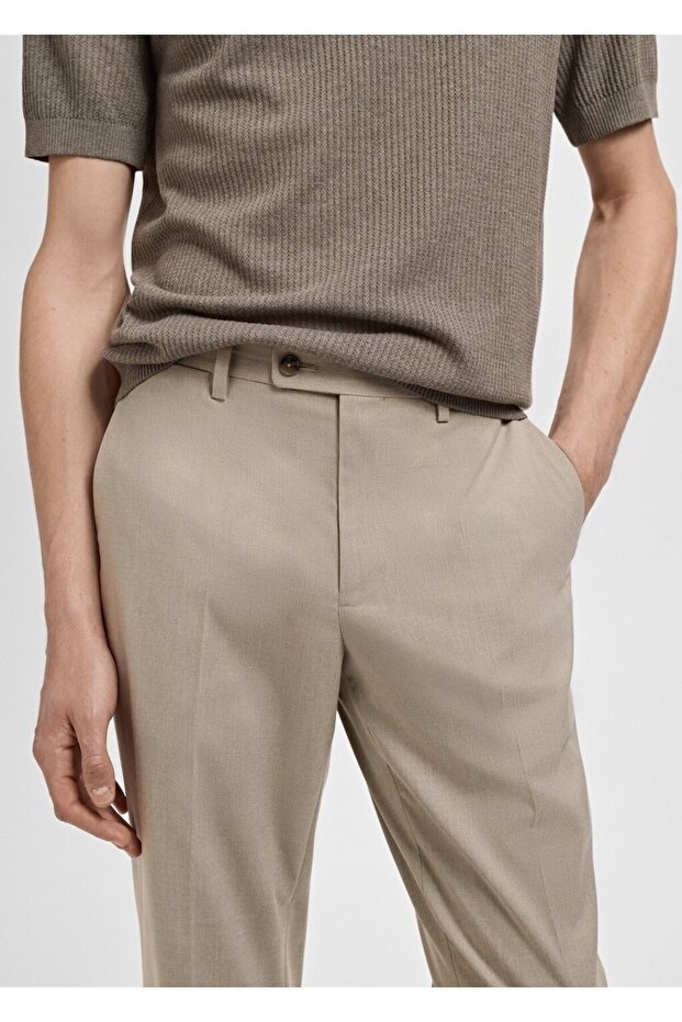 Monako slim fit kumaş pantolon - 6