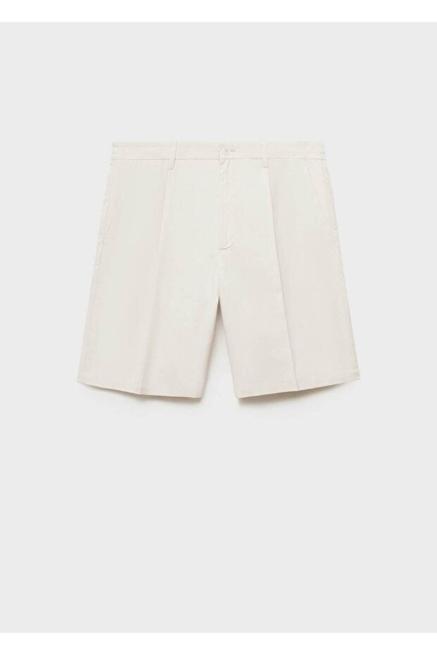 %100 keten şort - 3