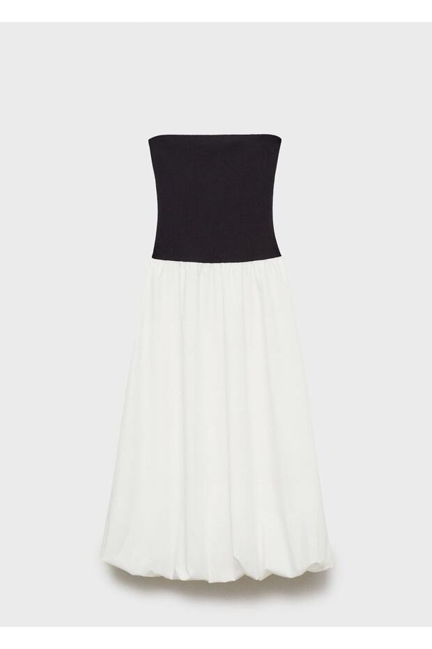 Triko balon elbise - 3