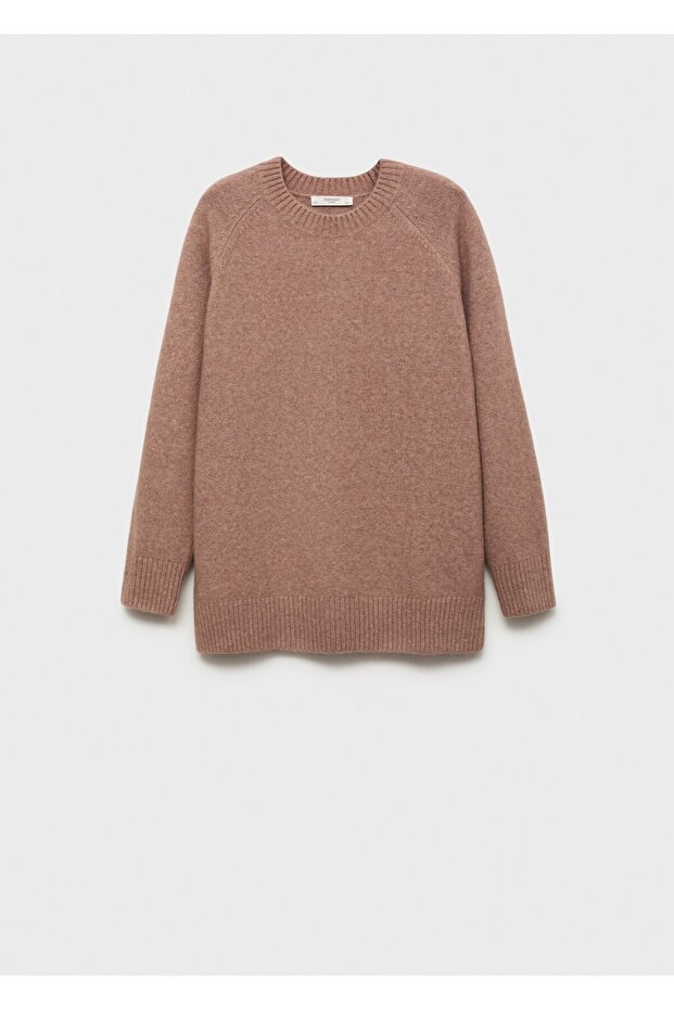 Yuvarlak yaka triko kazak - 3