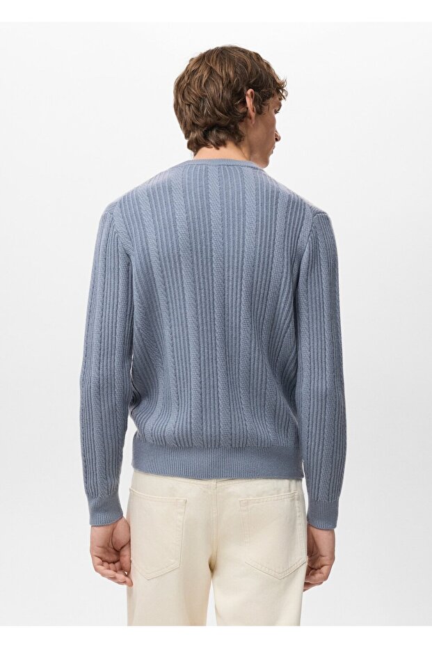 Kalıplı triko kazak - 4