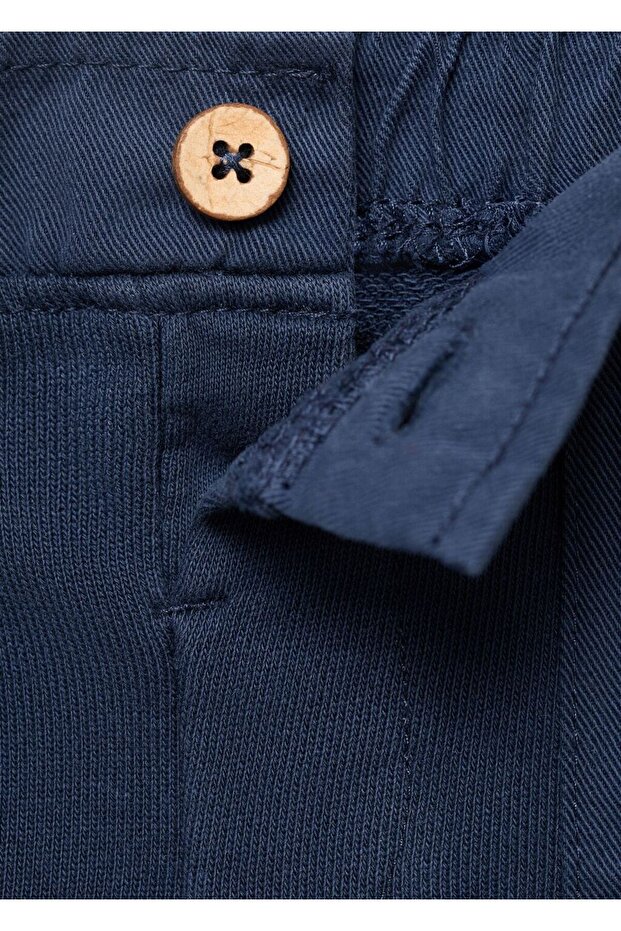 Pamuklu bermuda şort - 5