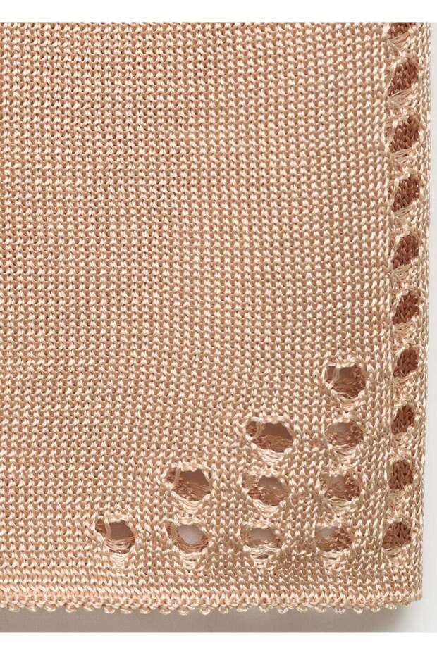 Durchbrochener, detaillierter Bleistiftrock - 5