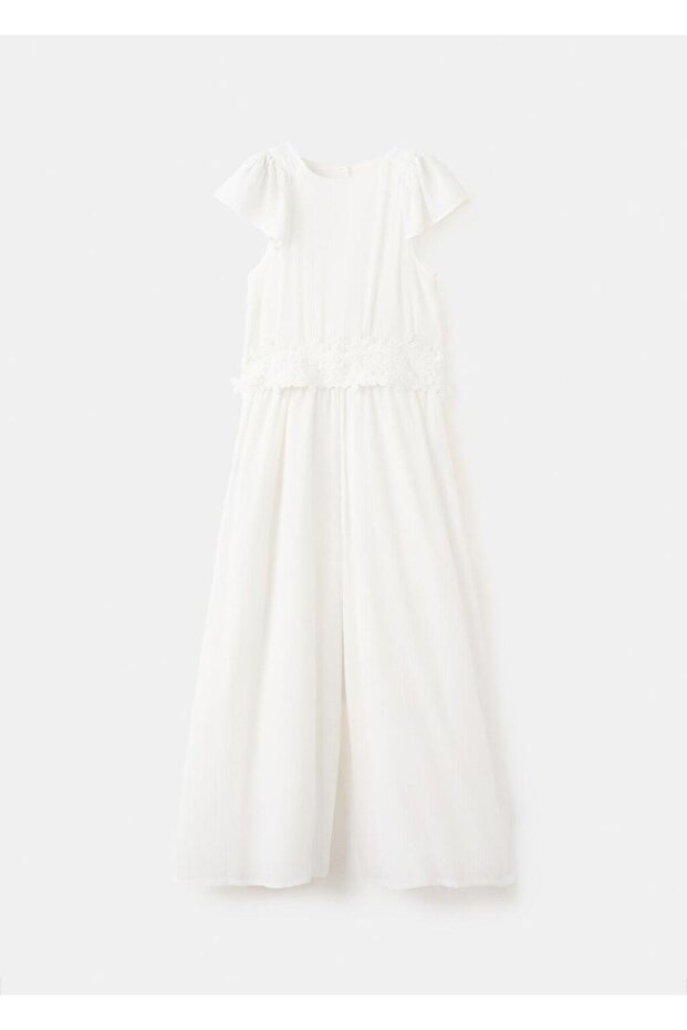 İşlemeli uzun tulum - 1