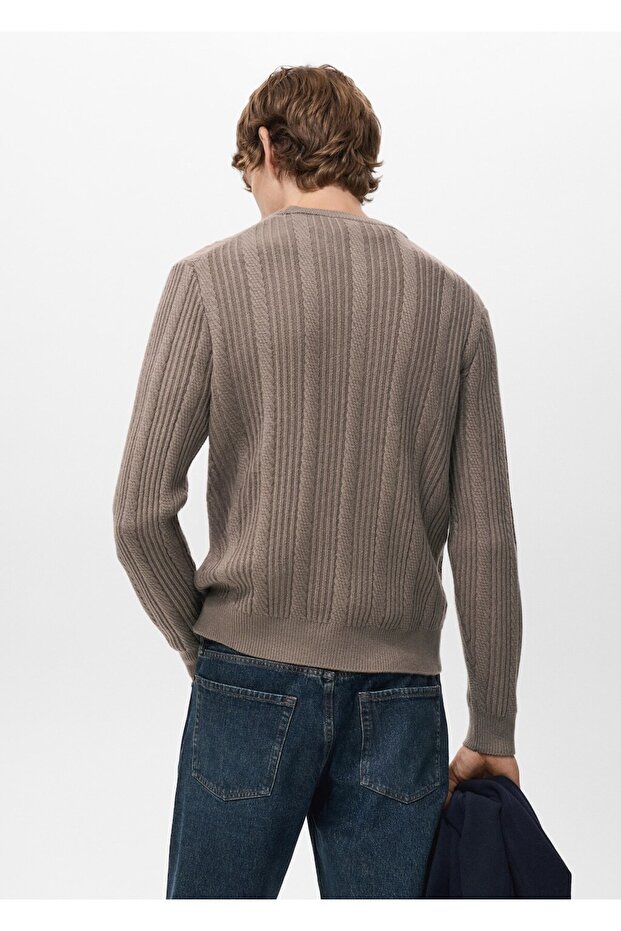 Kalıplı triko kazak - 4