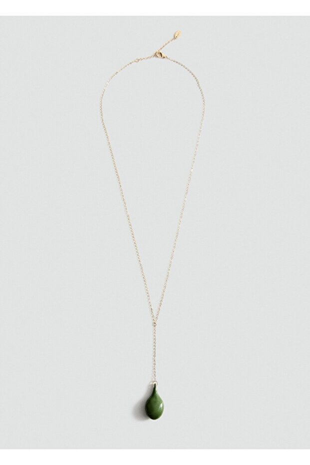 Metal uçlu kolye - 2